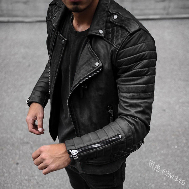 Douglas – Men's Leather Biker Jacket