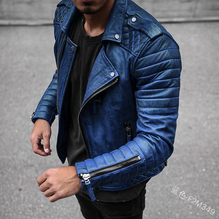 Douglas – Men's Leather Biker Jacket