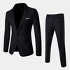 Elegant Men's Suit with Blazer and Trousers
