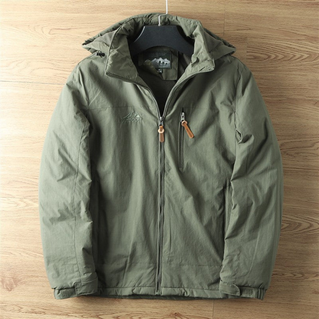 Men’s Waterproof Breathable Outdoor Jacket with Hood