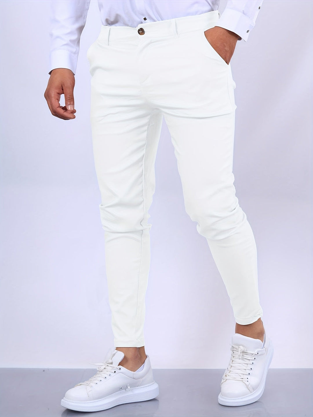 Orlando – Skinny Pants with Stretch for men