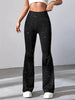 Flared Glitter Trousers – Glamorous Style & Comfortable Fit