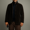 Men’s Retro Casual Solid Color Jacket