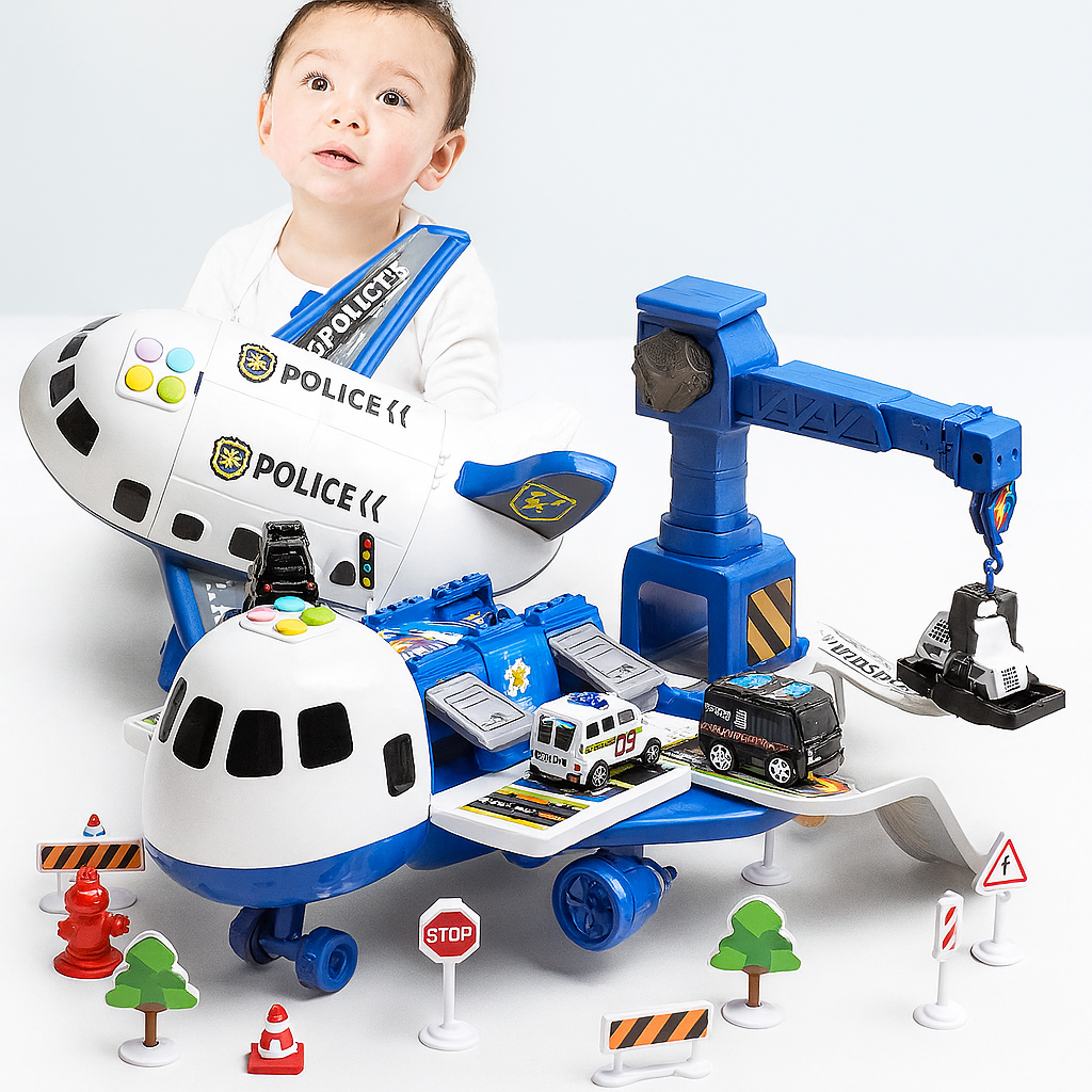 Adventurous Airplane Playset for Kids