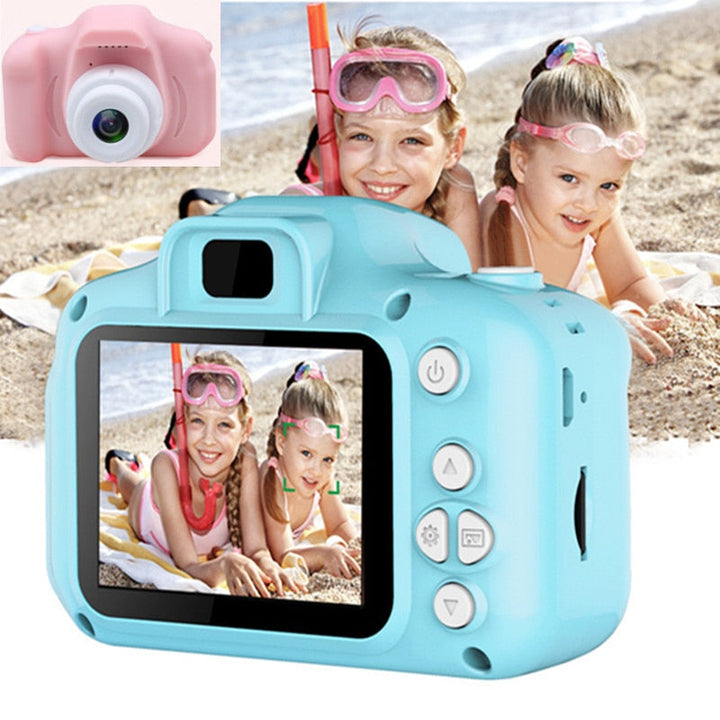 HD Mini Digital Camera with Protective Case for Kids