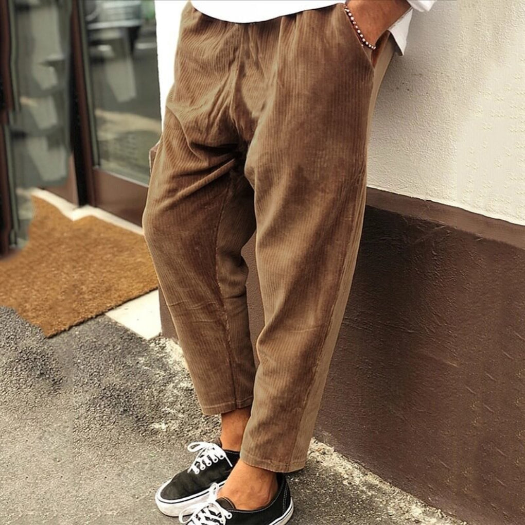 Men's Corduroy Relaxed Fit Pants