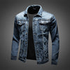 Urban Edge — Classic Denim Meets Biker Attitude