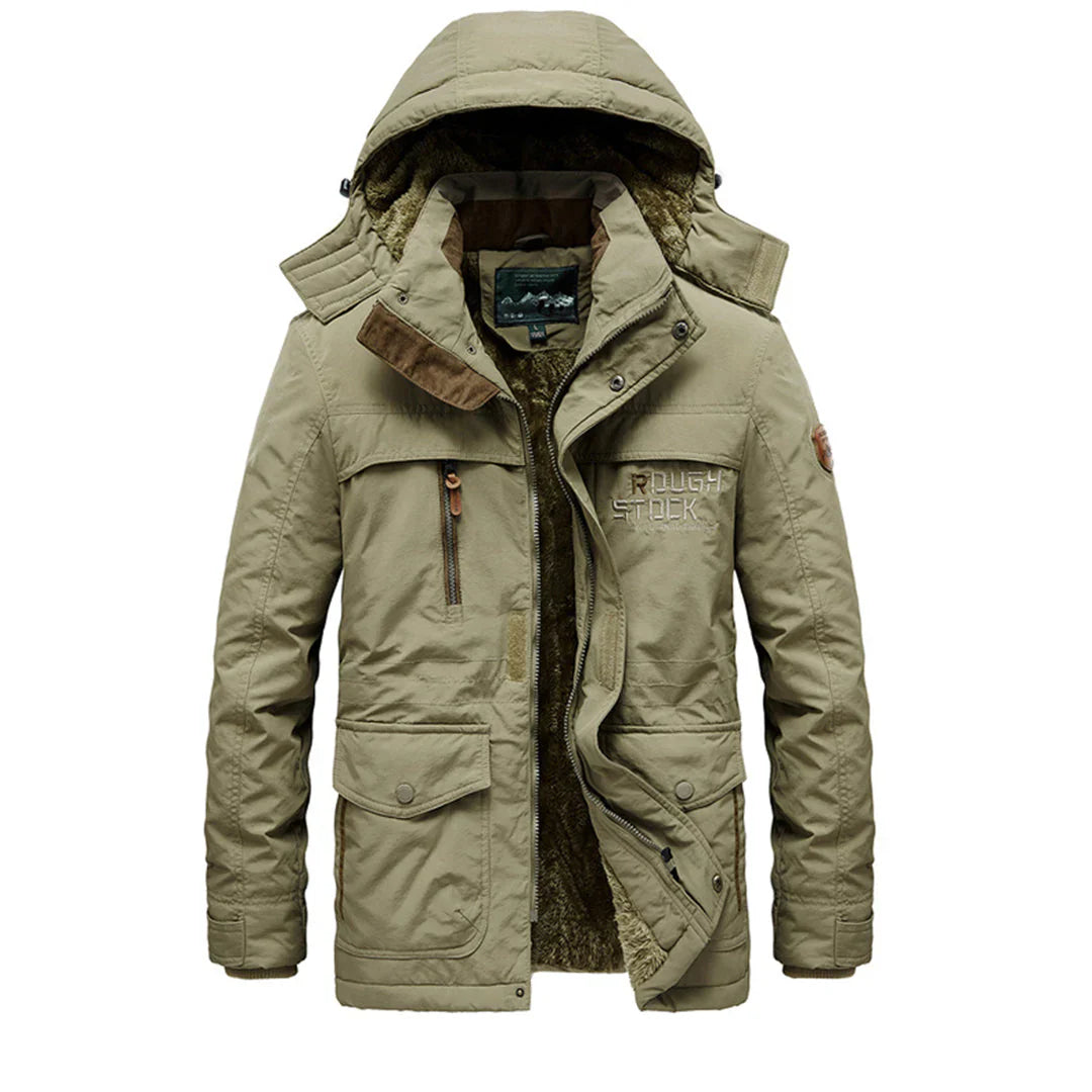 Stylish Winter Coat with Hood for Men