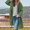 Women's Wool Blend Coat with Hood and Classic Design