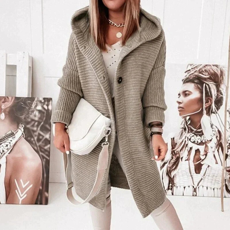 Knitted Cardigan Cozy Elegance for Cooler Days