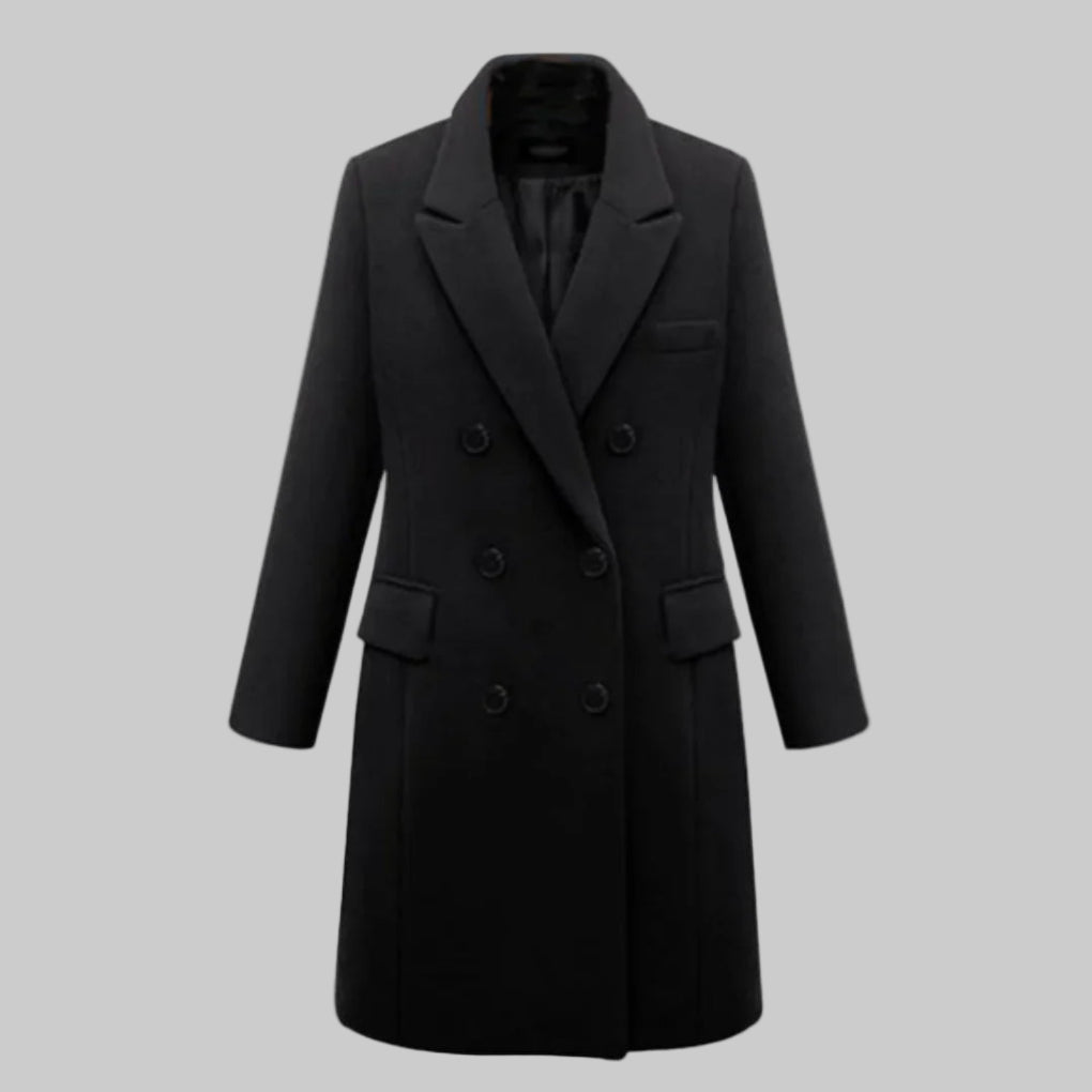 Women’s Long Winter Coat – Elegant Coverage with Winter-Ready Style