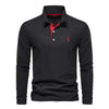 Bastian – Long Sleeve Polo for men