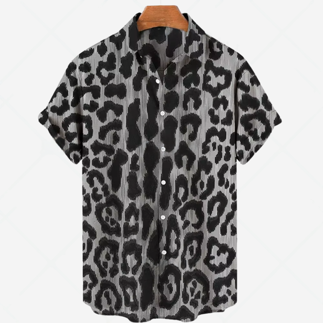 Casual Short-Sleeve Shirt with Print Effortless Style for Every Occasion