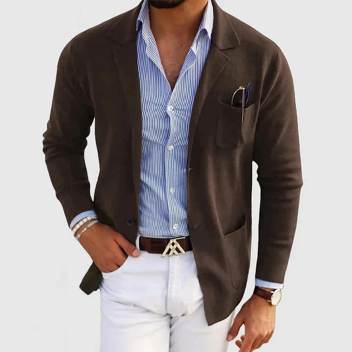 Dan – Men's Blazer with Casual Flap Pockets for men