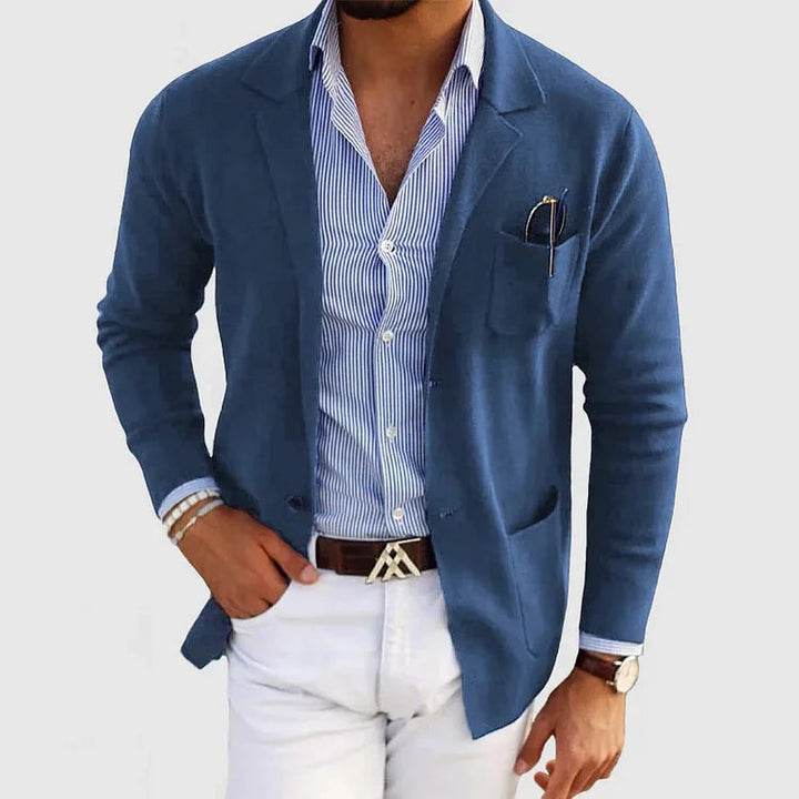 Dan – Men's Blazer with Casual Flap Pockets for men