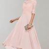 Lace Sleeve Maxi Dress - Wedding Guest ( Pre-Sale )