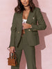 Elegant Two-Piece Women's Suit (Blazer & Trousers)