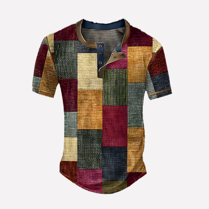 Men’s Waffle Knit Casual Tee