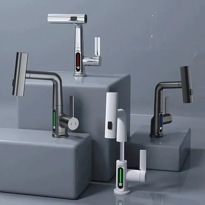 Flexible LED Faucet for Kitchen & Bathroom