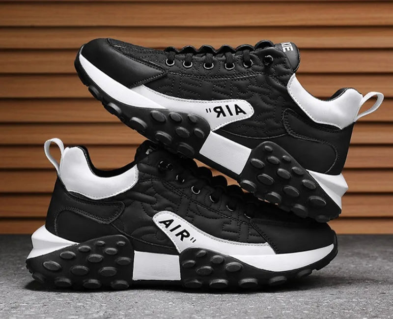 StrideMax Men's Platform Sneakers