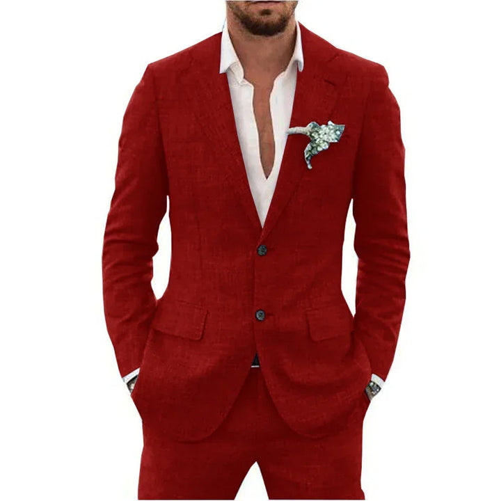 Declan – Men's Linen Suit
