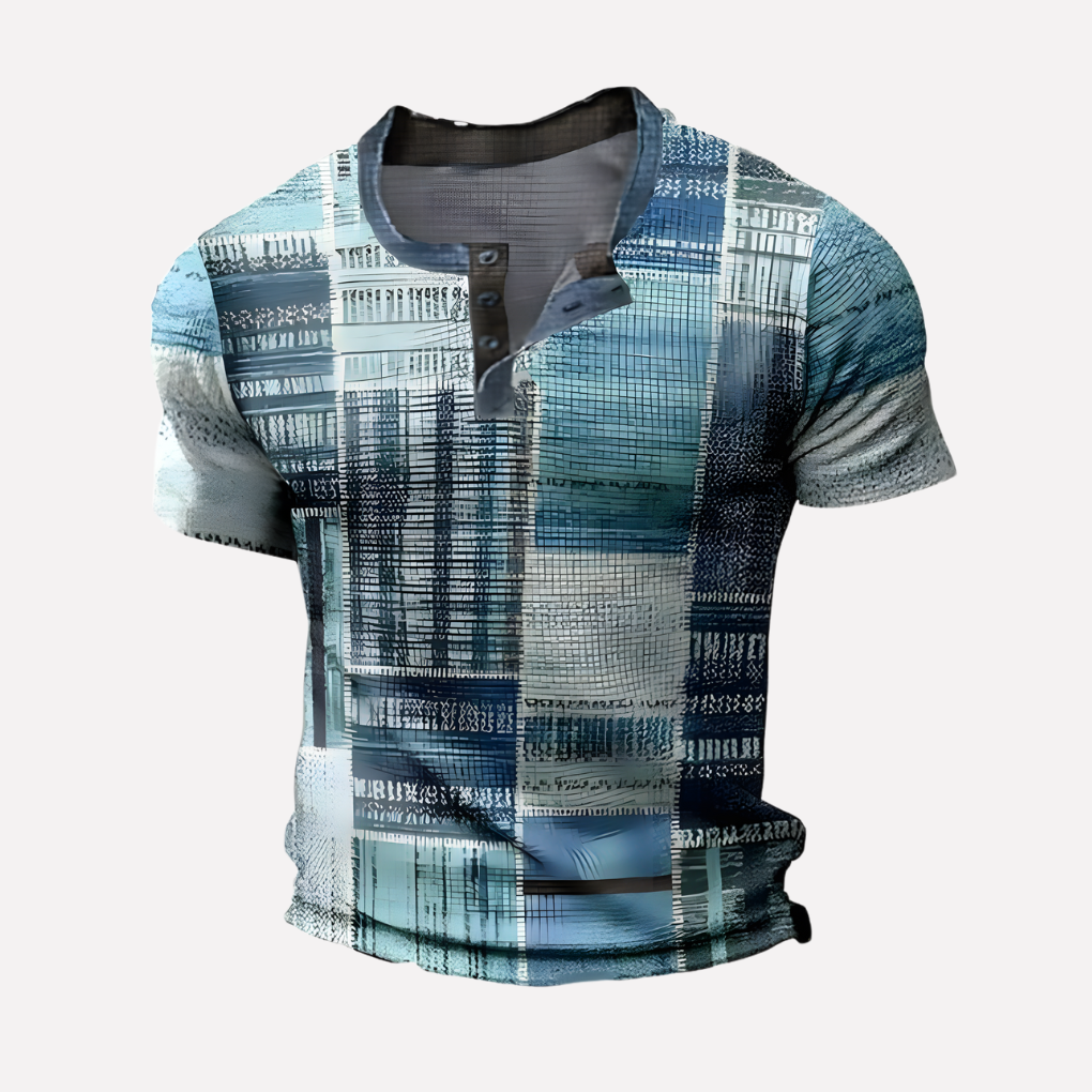 Men’s Waffle Knit Casual Tee