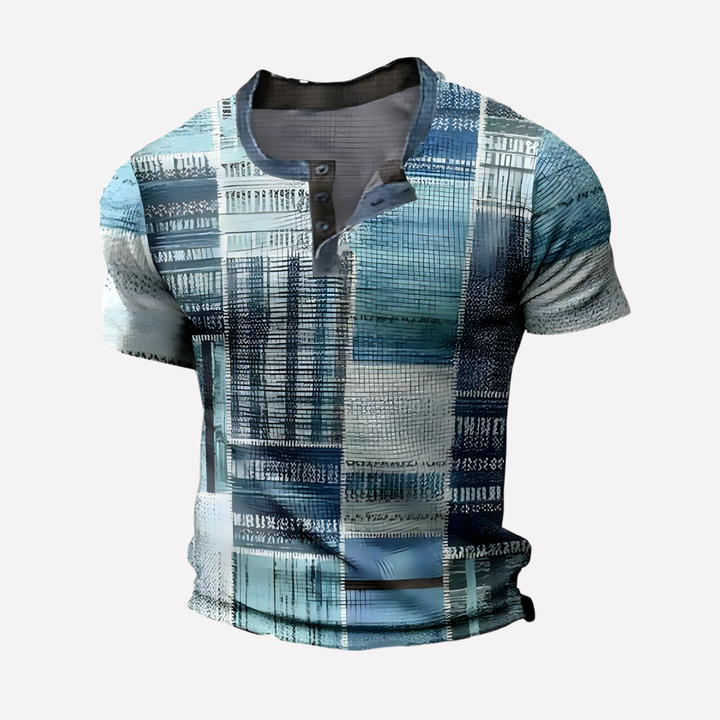 Men’s Waffle Knit Casual Tee