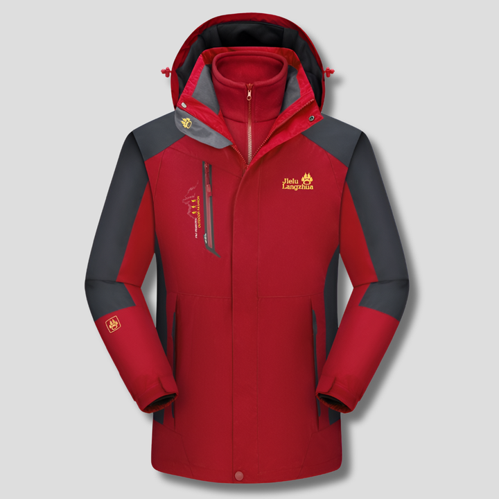 3-in-1 Ski Jacket Functional Winter Layering