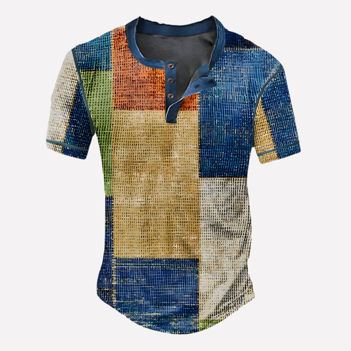 Men’s Waffle Knit Casual Tee