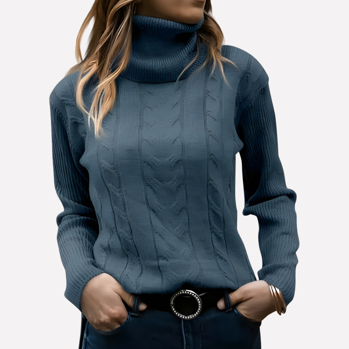 Women’s Turtleneck Pullover – Relaxed Everyday Style