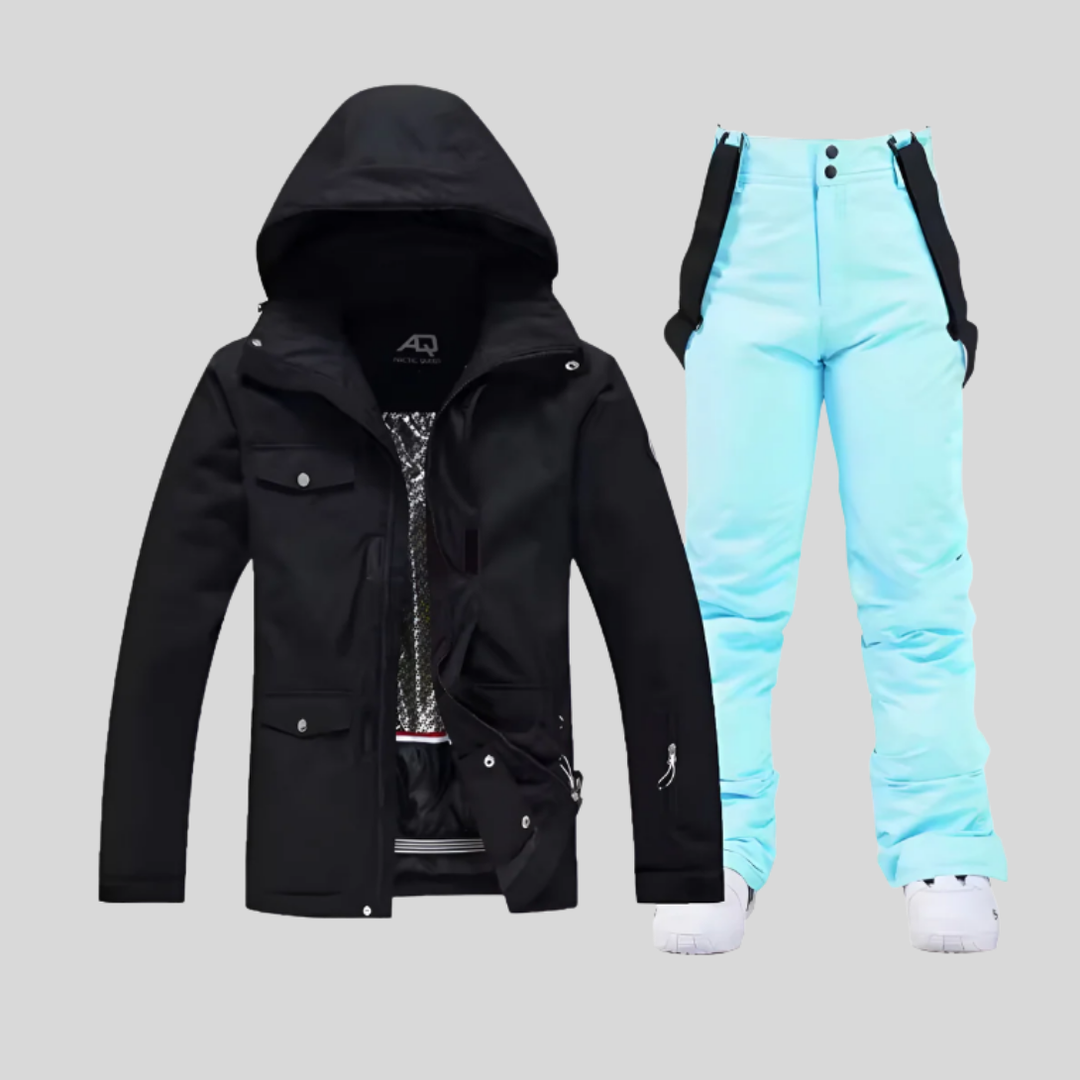 Women’s Ski Jacket & Pants Set Functional Winter Outfit