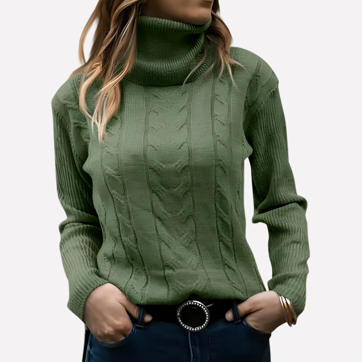 Women’s Turtleneck Pullover – Relaxed Everyday Style