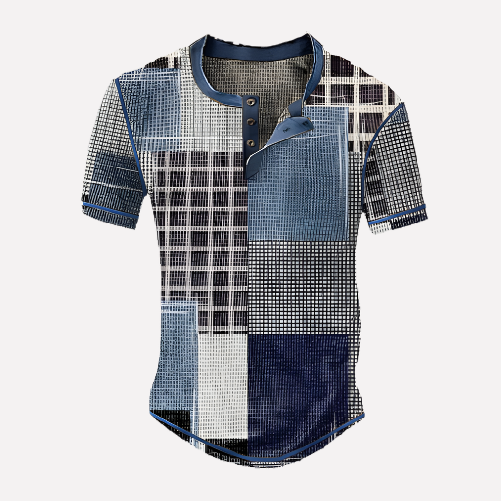 Men’s Waffle Knit Casual Tee