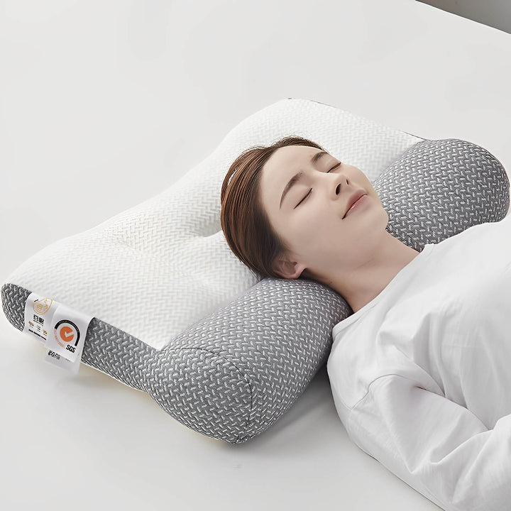 Hypoallergenic Ergonomic Pillow for Optimal Neck Support