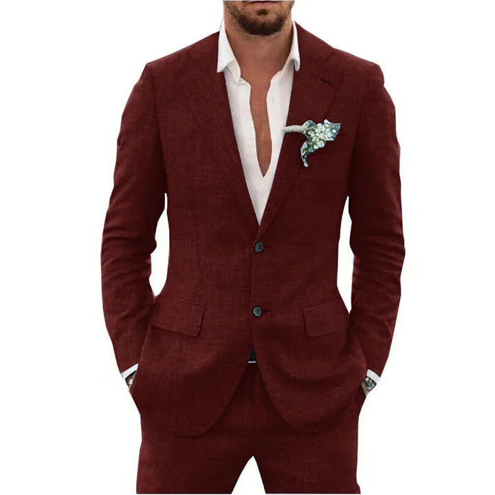 Declan – Men's Linen Suit
