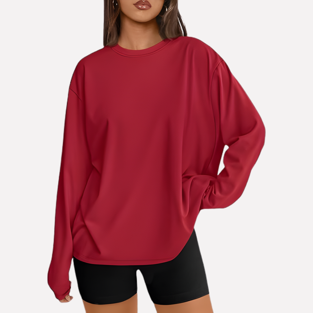 Women’s Oversized Long Sleeve Shirt