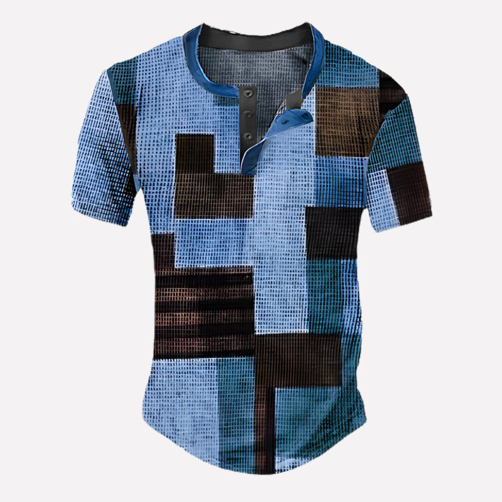 Men’s Waffle Knit Casual Tee