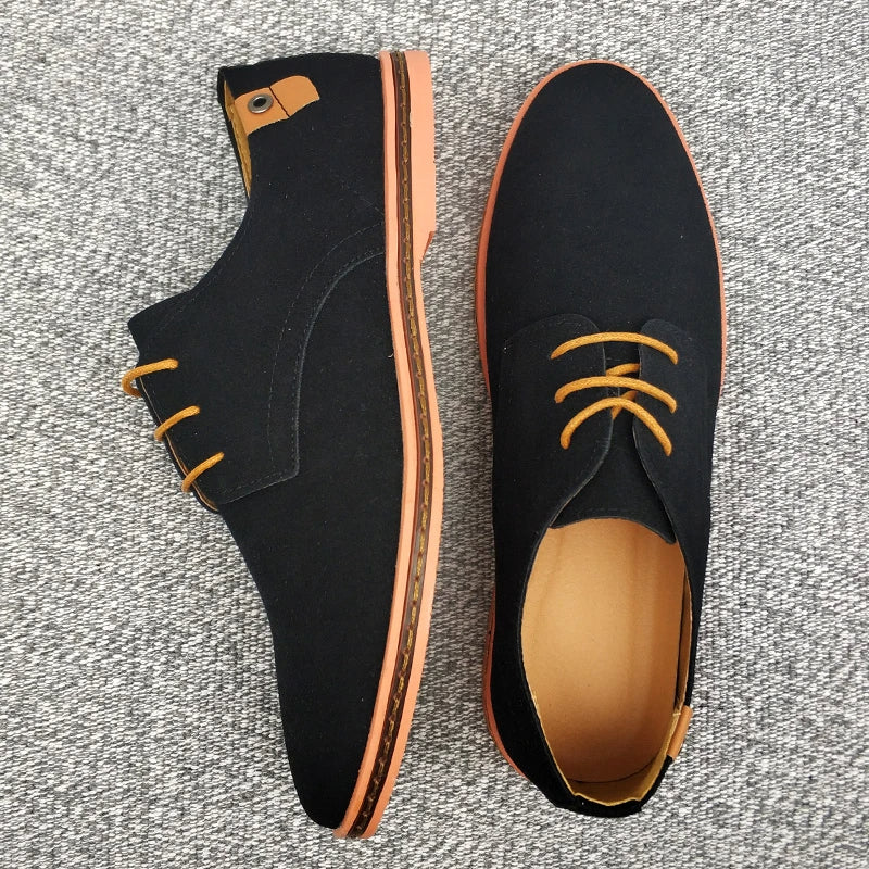 ClassicStep Suede Leather Oxford Shoes Refined Craftsmanship for the Modern Gentleman