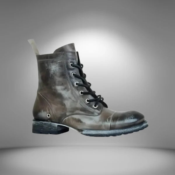 Araminta Vintage Leather Women's Boots – Timeless Elegance Meets Modern Comfort