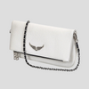 Elegant Leather Bag with Chain Strap