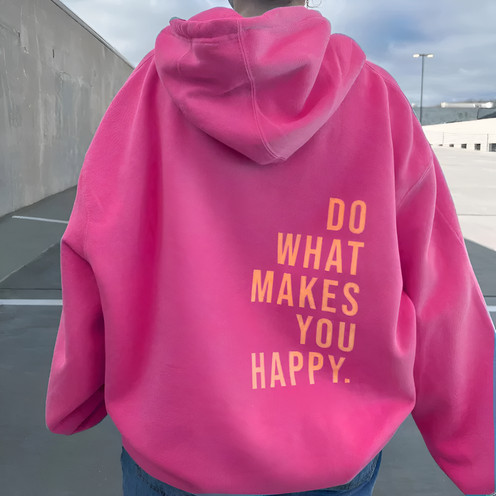 Printed Cozy Hooded Sweatshirt ( Pre-Sale )