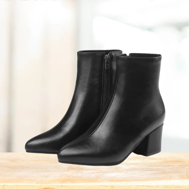 Stylish Silver Ankle Boots for Women