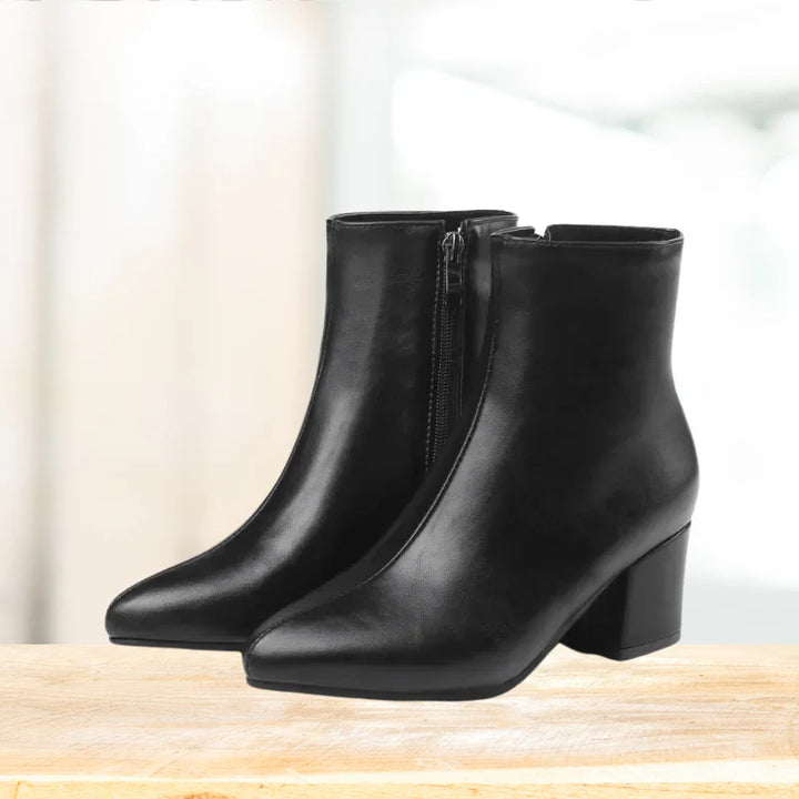 Stylish Silver Ankle Boots for Women