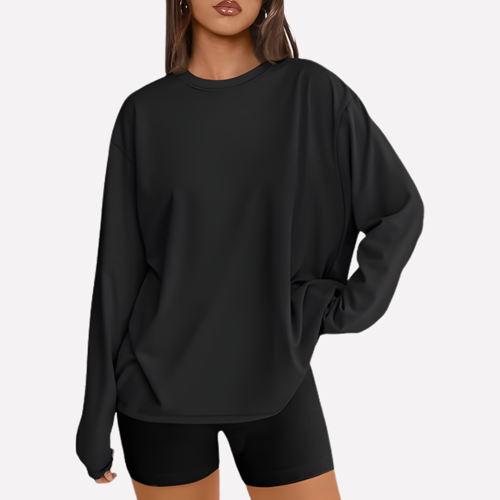 Women’s Oversized Long Sleeve Shirt