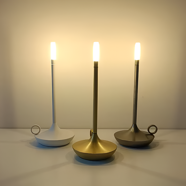 Rechargeable Candle Table Lamp