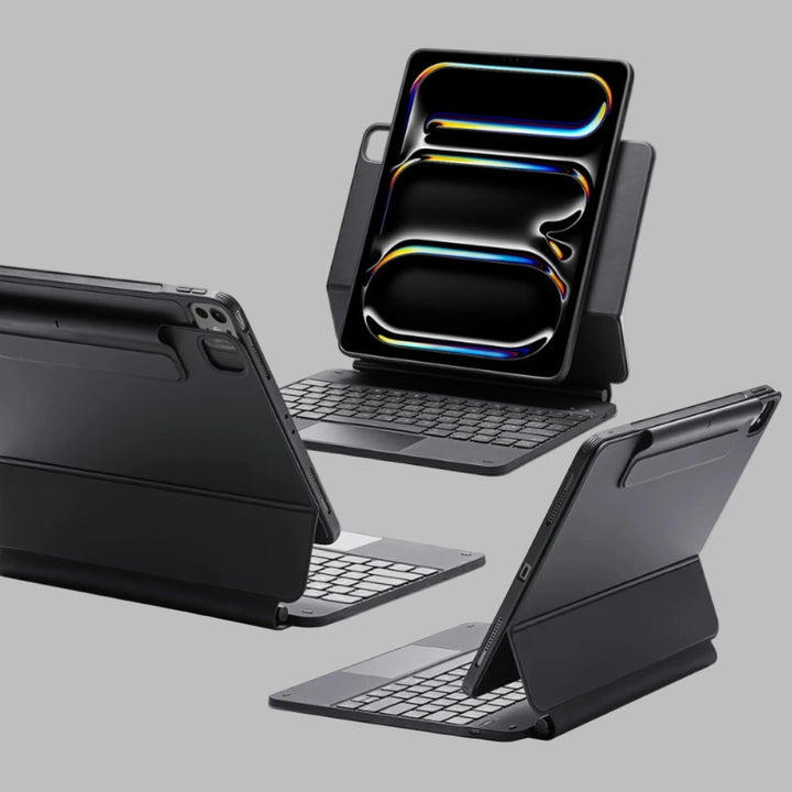 360 Magnetic Keyboard Case for iPad