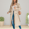 Women's Trench Coat Mid-Season Jacket