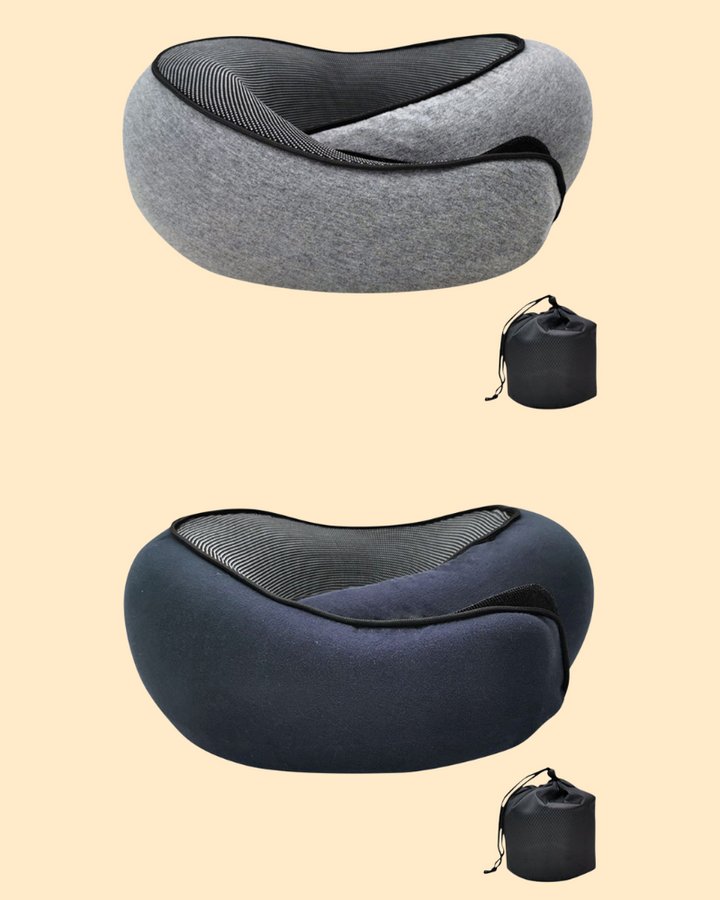 Ergonomic Memory Foam Travel Neck Pillows