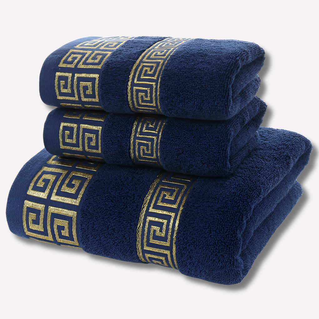 Casa Luxe Athena Cotton Towel Set (2-Piece)