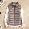 Women's Ultra Light Down Vest Warm & Lightweight